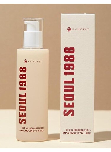 K-Secret Seoul1988 Essence : Snail Mucin 97% + Rice 100ml