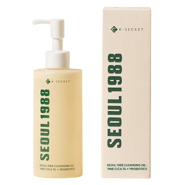 K-Secret Seoul 1988 Pine Cica 1% + Probiotics Cleansing Oil 200ml