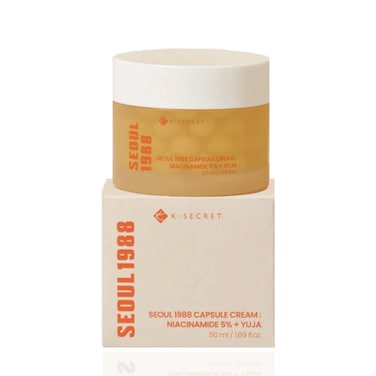 K-SECRET SEOUL 1988 CAPSULE CREAM: NIACINAMIDE 5%+ YUJA 50ML