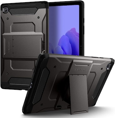 Spigen Galaxy Tab A7 Case Tough Armor Pro Gunmetal