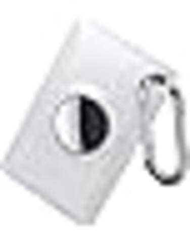 Spigen Air Fit designed for Apple AirTag Wallet Card Case Cover AirTags Holder for AirTag Keychain Ring (2021) - White