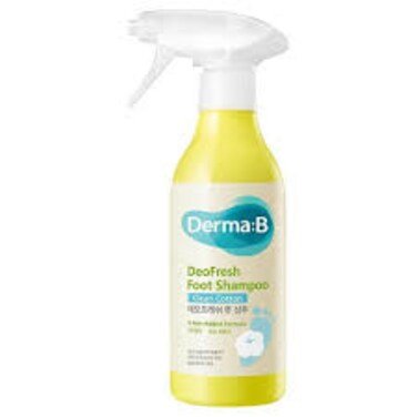 DERMA:B DEO FRESH FOOT SHAMPOO CLEAN COTTON 400ML