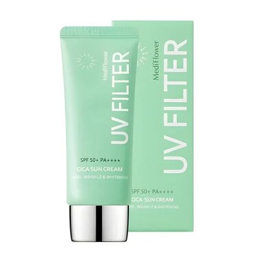 MEDIFLOWER UV FILTER SPF50+ PA++++ CICA SUNCREAM 50ML