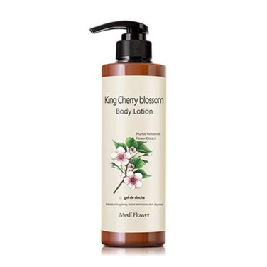 MEDIFLOWER KING CHERRY BLOSSOM BODY LOTION 500ML