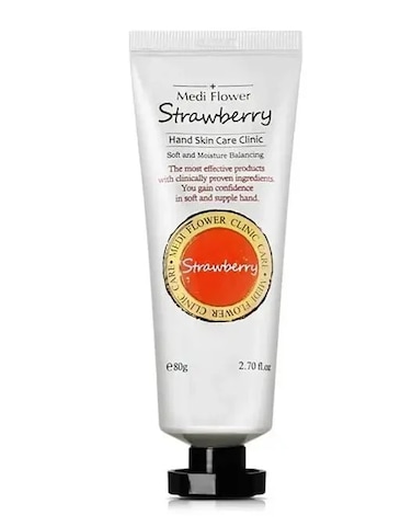 MEDIFLOWER STRAWBERRY HAND CREAM 80G