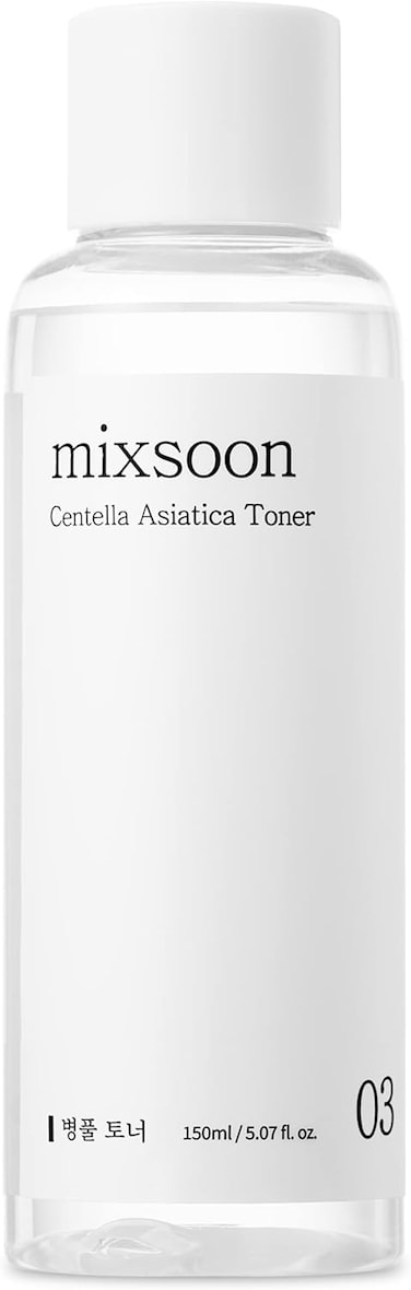 Mixsoon Centella Asiatica Toner 5.07 Fl Oz / 150ml, Moisturizing Facial Toner, Cruetly-Free