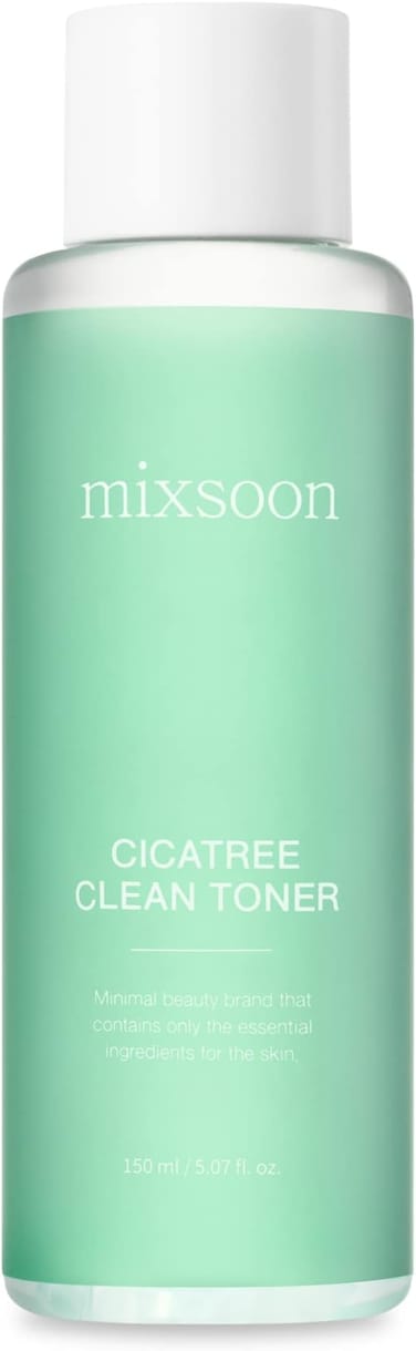 [Mixsoon] Cicatree Clean Toner 5.07 fl oz/150ml   Daily Toner for Troubled Skin, Fast Absorption, Zero Irritation   Cruelty-Free