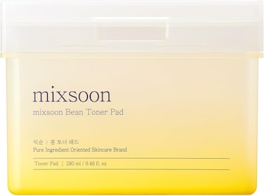 Mixsoon Bean Toner Pad, Moisturizing, Elasticity, Exfoliation, Bean Extracts, Cotton Pad (280ml/9.46Fl.Oz/70 Sheets)