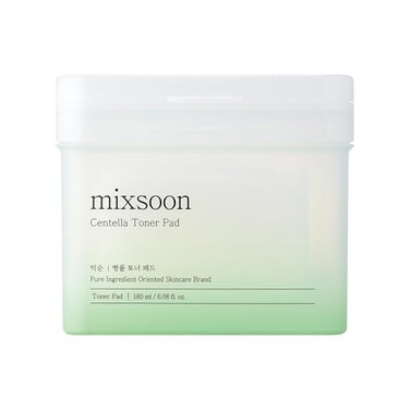 ضمادات تونر ميكسسون بخلاصة السنتيلا الآسيوية، مهدئة ومرطبة، تحتوي على خلاصة السنتيلا، ضمادات شاش، (230 مل / 7.77 أونصة سائلة / 120 ضمادة)