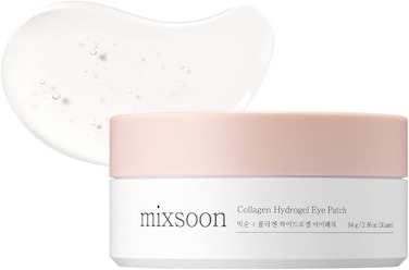 Mixsoon Collagen Hydrogel Eye Patch - 84G (30 Pairs), Collagen &amp; Amino Acid-Infused, Hydrating &amp; Firming, Peptide-Enriched, Targets Wrinkles &amp; Loss Of Elasticity