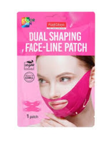PUREDERM DUAL SHAOING FACE-LINE PATCH 1`S