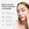Round Lab Birch Juice Moisturizing Cleanser, Unclogs Hidden Sebum, Clears Away Dead Skin Cells., Soothing, Low Ph, Gel Type Cleanser (5.07 Fl.Oz)