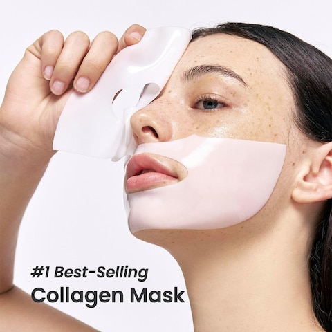 Biodance Bio-Collagen Real Deep Mask, Hydrating Overnight Mask, Pore Minimizing, Elasticity Improvement, 34g x4ea