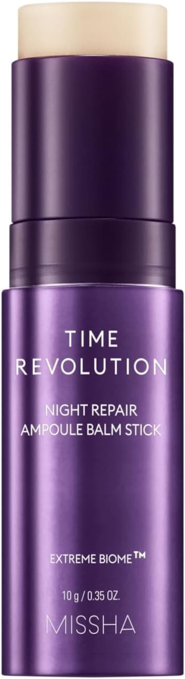 ميشا قلم امبول نايت ريبير من تايم ريفوليوشن, يجدد وينعش طوال الليل, يحسن ملمس البشرة ومرونتها, تصميم محمول وسهل الاستخدام, 10 غرام