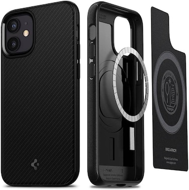 Spigen iPhone 12 Mini Core Armor Mag Matte Black (Magsafe Compatible)