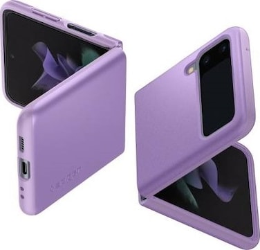 Spigen Galaxy Z Flip3 5G Case Thin Fit Shiny Lavender