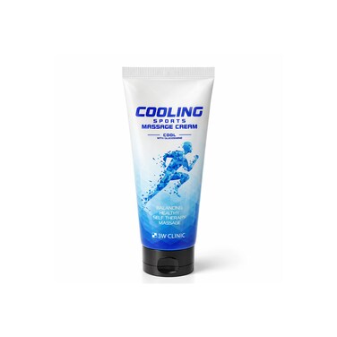 3W Clinic Cooling Sports Massage Cream with Glucosamine Muscle Relief 120ml