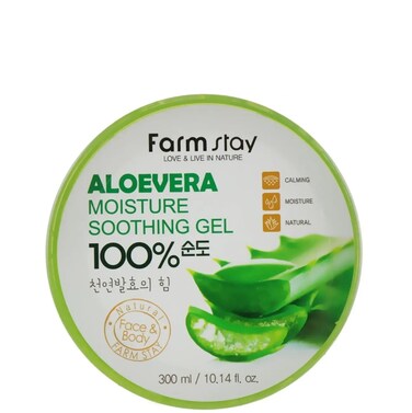 FARMSTAY ALOE VERA MOISTURE SOOTHING GEL 300ML