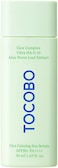 TOCOBO Cica Calming Sun Serum SPF50 PA++++ 50 ml 1.69 fl. oz - Fermented Cica Complax, Cape Aloe Leaf Extract, Soothing Overheated Skin, Reduces Skin Tempetature