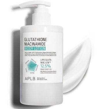 APLB Glutathione Niacinamide Body Lotion, LIPO GLUTA NIAC CEN鈩?12.5% 10.14 FL.OZ/Korean Skincare, Long lasting hydration, Revitalize for gentle and improve skin texture