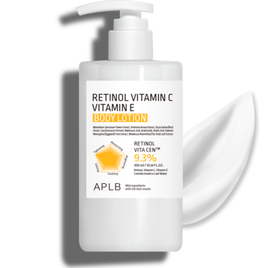 APLB RETINOL VITAMIN C VITAMIN E 9.3%  BODY LOTION 300ML