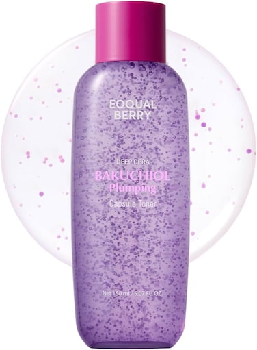 EQQUALBERRY BAKUCHIOL PLUMPING CAPSULE TONER 150ML