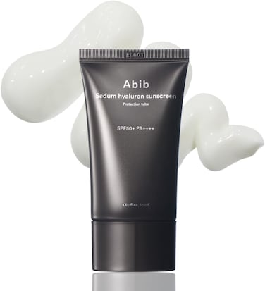 Abib Sedum Hyaluron Sunscreen Protection Tube 1.69 Fl Oz / 150ml I Reef Safe Easy Washable Non-Sticky Sun Cream, Allantoin For Calming Less Stress Sensitive Skin