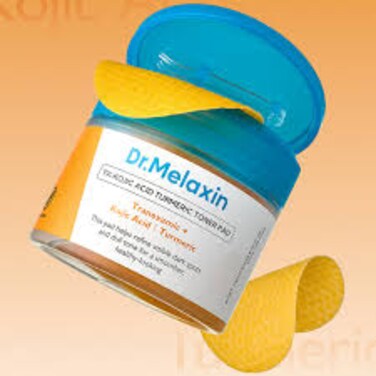 DR. MELAXIN TX-KOJIC ACID TURMERIC TONER PAD 70PADS