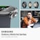 Spigen Ultra Hybrid designed for Samsung Galaxy Watch 6 44mm case cover with Built-in Screen Protector (2023) - Crystal Clear