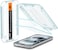 Spigen GLAStR EZ FIT designed for iPhone 16 PLUS (2024) / iPhone 15 PLUS Screen Protector (2023) Premium Tempered Glass - Case Friendly with Sensor Protection [2 PACK]
