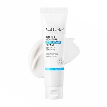 Real BarrierIntense Moisture Hyaluronic Cream 2.02 Fl Oz, Panthenol Skin Barrier Repair Face Moisturizer Cream, Hyaluronic Acid Daily Moisturizing Facial Cream, Korean Moisturizer for Sensitive Skin