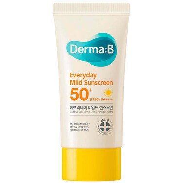 DERMA:B EVERYDAY MILD SUNSCREEN 50+ 50ML