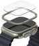 Ringke - Bezel Styling &amp; Glass Combo For Apple Watch Ultra 2 / 1 Screen Protector (49mm) and Case - 49-48