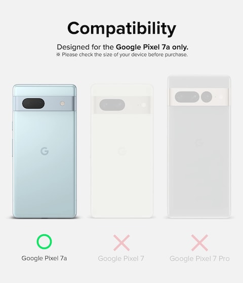 Ringke- Google Pixel 7a Tempered Glass Camera Lens Screen Protector [3 Pack]