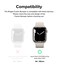 Ringke - Apple Watch 9 / 8 / 7 45mm, SE 2022 / SE / 6 / 5 /4 44mm Case Cover Fusion Bumper White