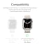Ringke - Apple Watch 9 / 8 / 7 45mm, SE 2022 / SE / 6 / 5 /4 44mm Case Cover Fusion Bumper Neon Green
