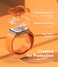 Ringke - Apple Watch 9 / 8 / 7 45mm, SE 2022 / SE / 6 / 5 /4 44mm Case Cover Fusion Bumper Neon Orange