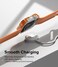 Ringke - Apple Watch 9 / 8 / 7 45mm, SE 2022 / SE / 6 / 5 /4 44mm Case Cover Fusion Bumper Neon Orange