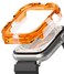Ringke - Apple Watch 9 / 8 / 7 45mm, SE 2022 / SE / 6 / 5 /4 44mm Case Cover Fusion Bumper Neon Orange