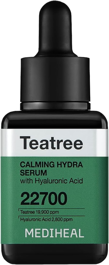 Mediheal Tea Tree Calming Serum, 1.35 Fl.Oz (40ml), Skin Calming &amp; Sebum Care &amp; Deep Moisturization, With Hyaluronic Acid