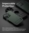Ringke - iPhone 15 Pro Case Cover   Alles Series - Dark Green