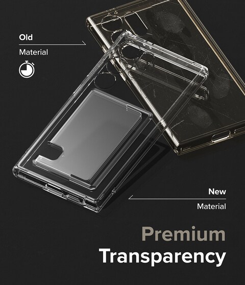Ringke Samsung Galaxy S24 Ultra Case Cover  Fusion Card Series Clear