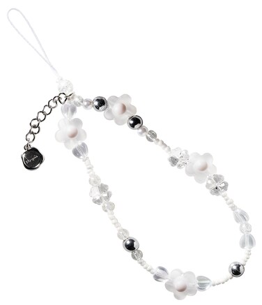 Ringke - Beaded Strap Beaded Strap Clear Flower