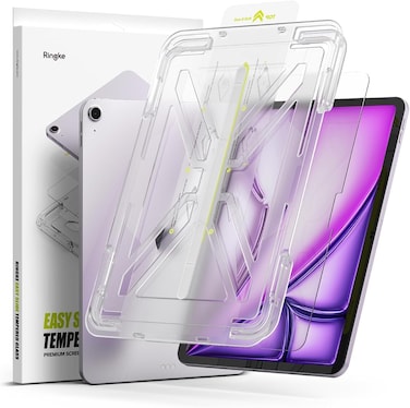 Ringke - iPad Air 13" (M3 2025) / (M2 2024) Screen Protector Easy Slide Tempered Glass W Installation Jig