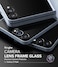 Ringke- Samsung Galaxy Z Flip 6 Camera Lens Frame Glass Screen Protector Black