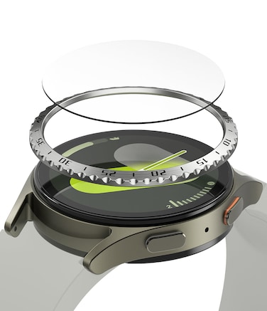 Ringke - Samsung Galaxy Watch 7 40mm Case Cover Bezel Styling + Glass Combo 40-01