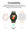 Ringke - Samsung Galaxy Watch 7 44mm Case Cover Bezel Styling + Glass Combo 44-02