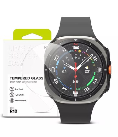 Ringke -Samsung Galaxy Watch Ultra 47mm Tempared Glass Screen Protector [4 Pack] - R10