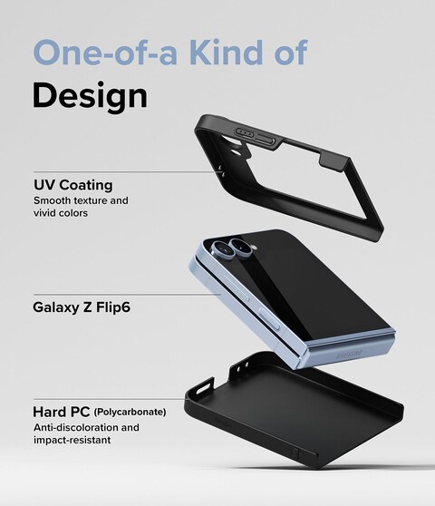 Ringke - Samsung Galaxy Z Flip 6 Case Cover Slim Series - Black