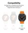 Ringke - Samsung Galaxy Watch Ultra 47mm Case + Tempared Glass Sceen Protector [Combo] -Clear